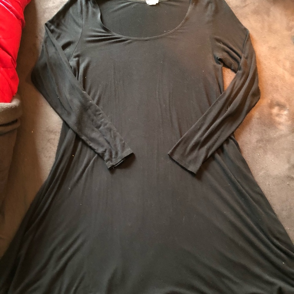 Simple black dress